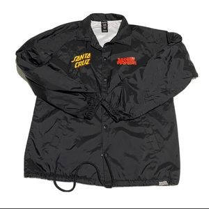 Broken Promises Santa Cruz Windbreaker size medium